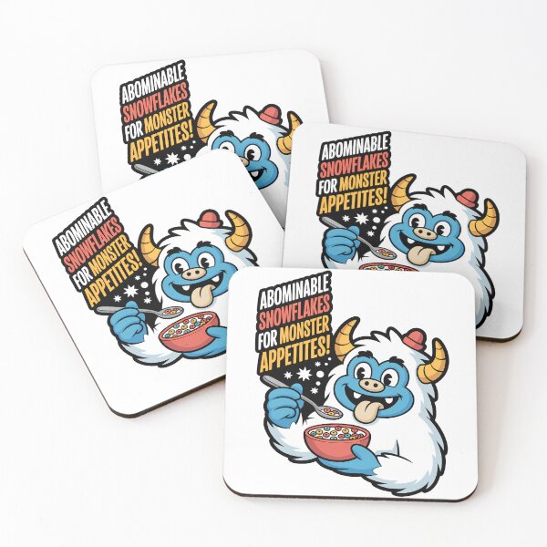 Item preview, Abominable Snowflakes Vintage Cereal Kids Classic Funny Cartoon designed and sold by SEBANOX.