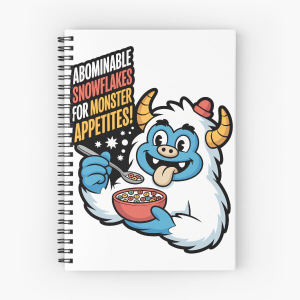 Item preview, Abominable Snowflakes Vintage Cereal Kids Classic Funny Cartoon designed and sold by SEBANOX.