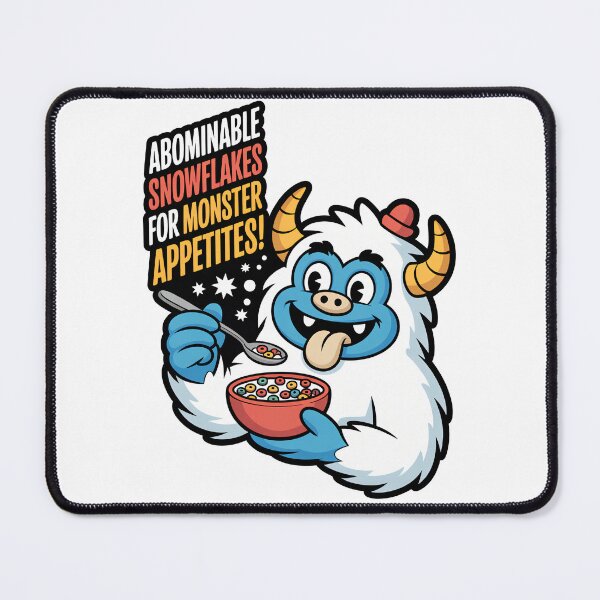 Item preview, Abominable Snowflakes Vintage Cereal Kids Classic Funny Cartoon designed and sold by SEBANOX.