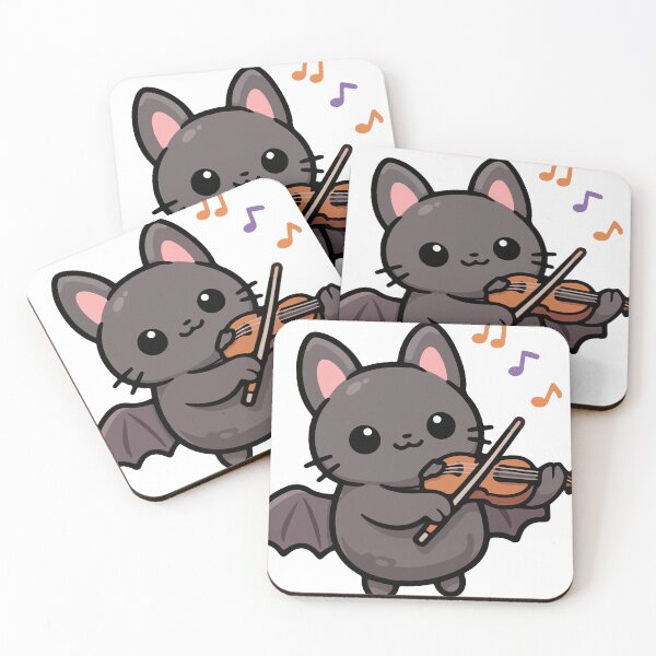 Item preview, Bat Playing Violin designed and sold by OniumEth.