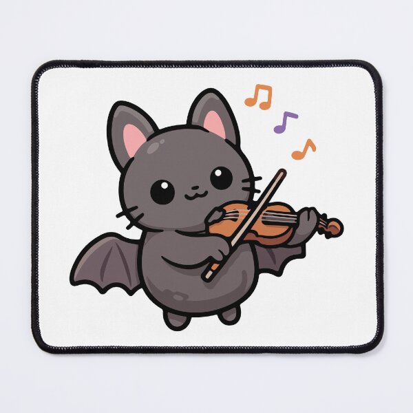 Item preview, Bat Playing Violin designed and sold by OniumEth.