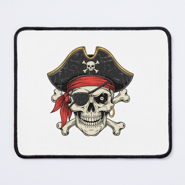 Item preview, capitains pirate designed and sold by skulls and rock.