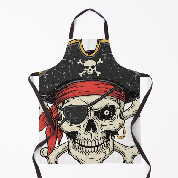 Item preview, capitains pirate designed and sold by skulls and rock.