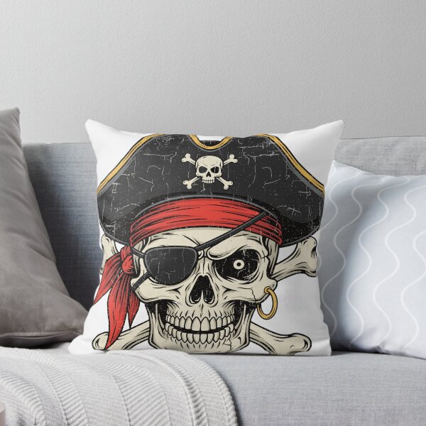 Item preview, capitains pirate designed and sold by skulls and rock.