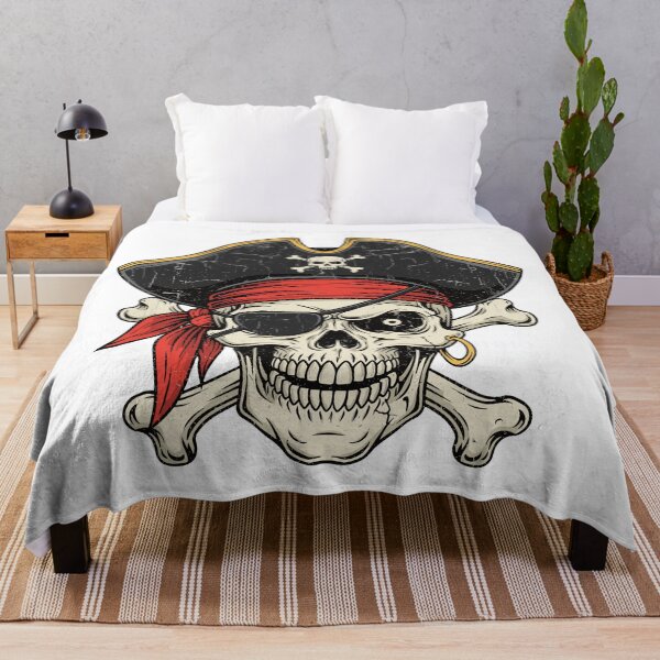 Item preview, capitains pirate designed and sold by skulls and rock.