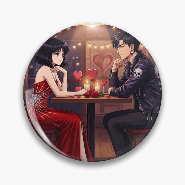 Item preview, Hotaru and Death on a Valentine's Date designed and sold by Solace Sparkles.