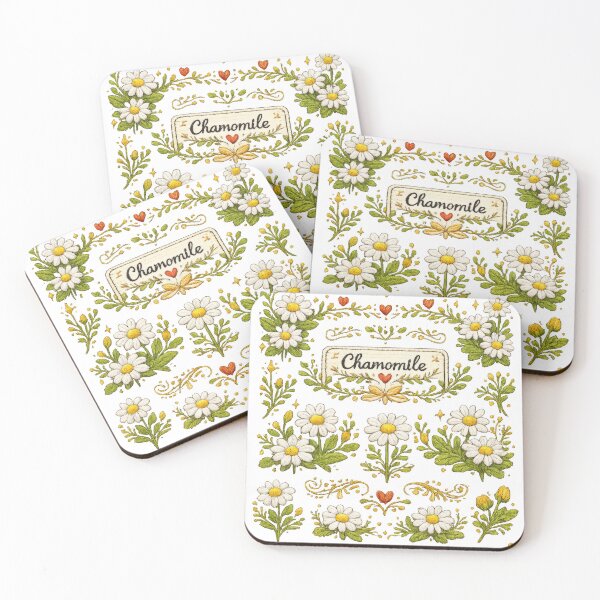 Item preview, Chamomile Scandinavian Floral designed and sold by scicilysimonee.