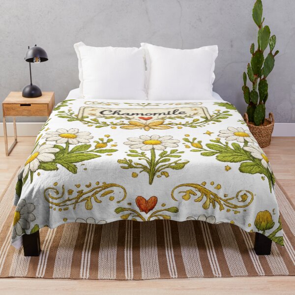 Item preview, Chamomile Scandinavian Floral designed and sold by scicilysimonee.