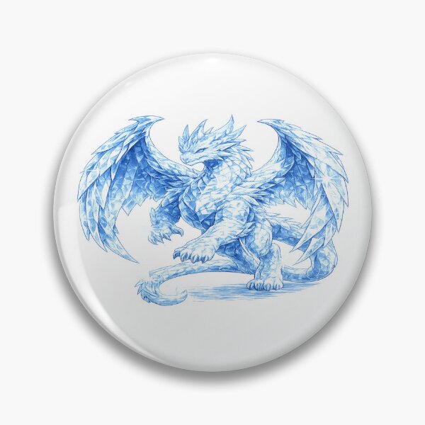 Item preview, Blue Crystal Dragon designed and sold by CLOUTKULT.