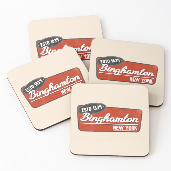 Item preview, Binghamton New York Road Sign Vintage designed and sold by By Jonh.