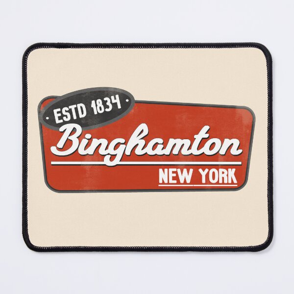 Item preview, Binghamton New York Road Sign Vintage designed and sold by By Jonh.