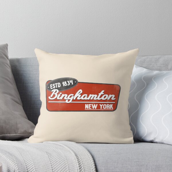 Item preview, Binghamton New York Road Sign Vintage designed and sold by By Jonh.