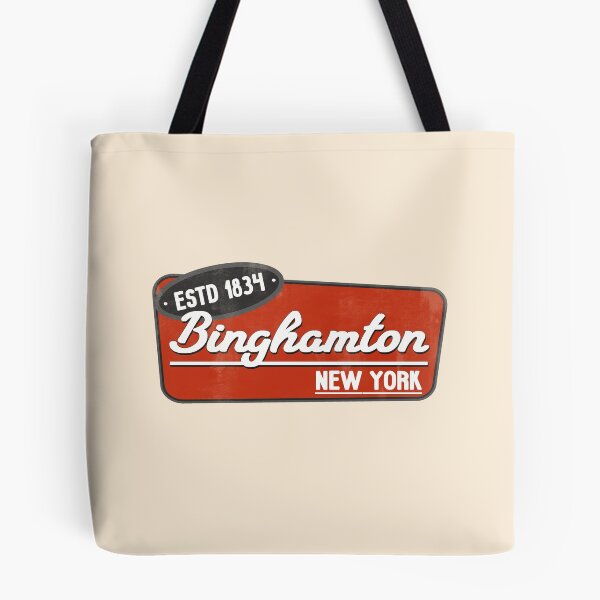 Item preview, Binghamton New York Road Sign Vintage designed and sold by By Jonh.