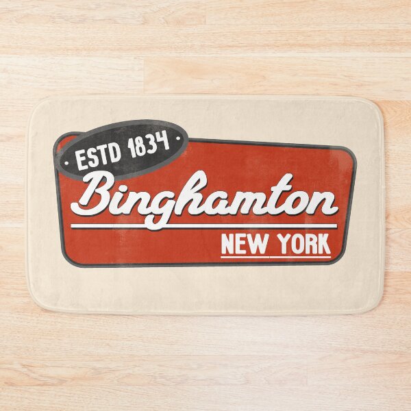 Item preview, Binghamton New York Road Sign Vintage designed and sold by By Jonh.