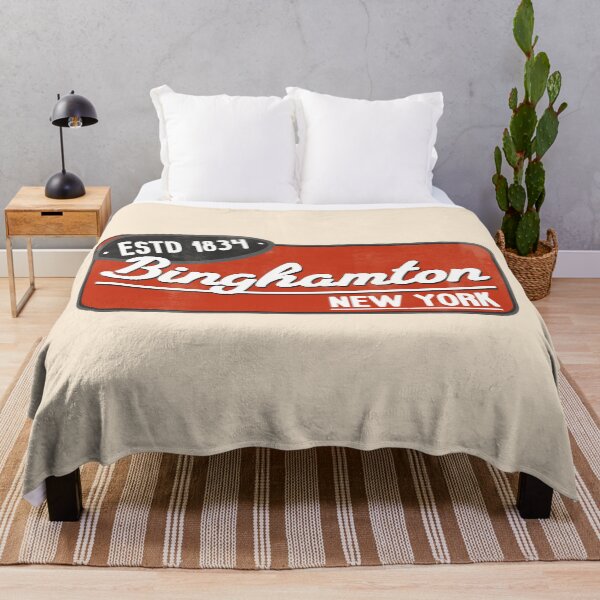 Item preview, Binghamton New York Road Sign Vintage designed and sold by By Jonh.
