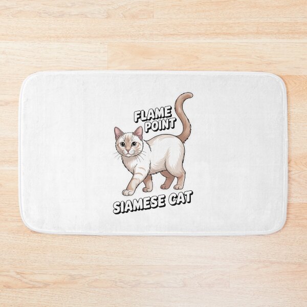 Item preview, Cute Flame Point Siamese Cat Cozy Kitty Friendly designed and sold by SEBANOX.