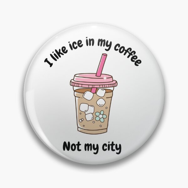Item preview, Anti ice sticker - coffee designed and sold by BubbyCreations.