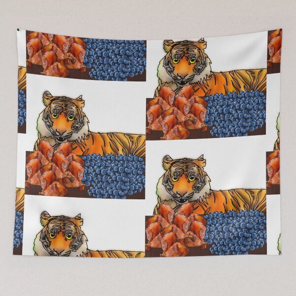 Item preview, Auburn With wings and blueberries mukbang– animalz designed and sold by Ashley’sAnimalz.