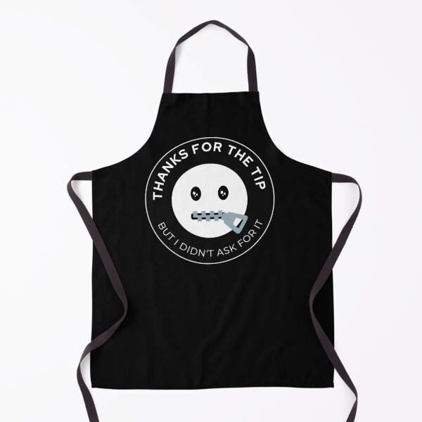 Item preview, thanks for the tip, funny sarcastic sticker designed and sold by porjuleshop.