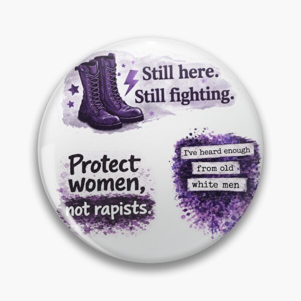 Item preview, I've heard enough from old white men ! Feral women hour : Still here - EDTN3 designed and sold by Myllady's Soundtrack and Stickers.