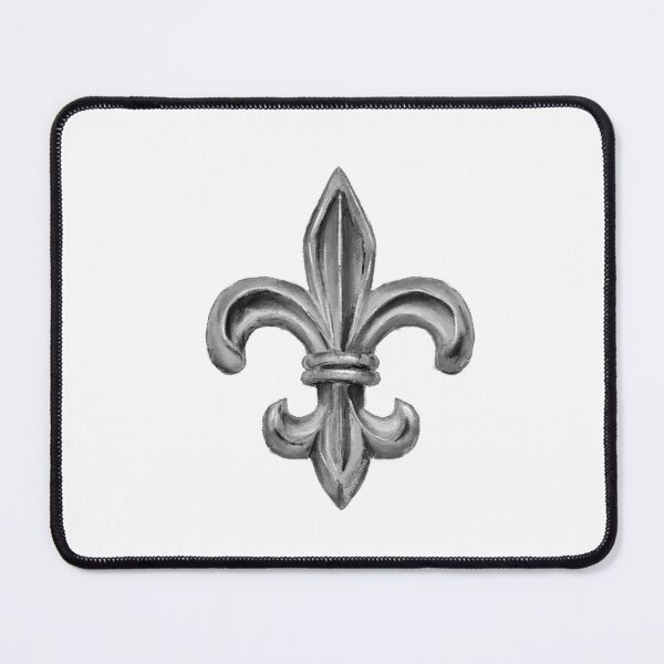 Item preview, Chrome Fleur de Lis designed and sold by NOTPSICONINk.