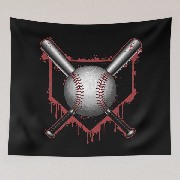 Item preview, Baseball Crossbats with Home Plate designed and sold by Comforts of Home, LLC.