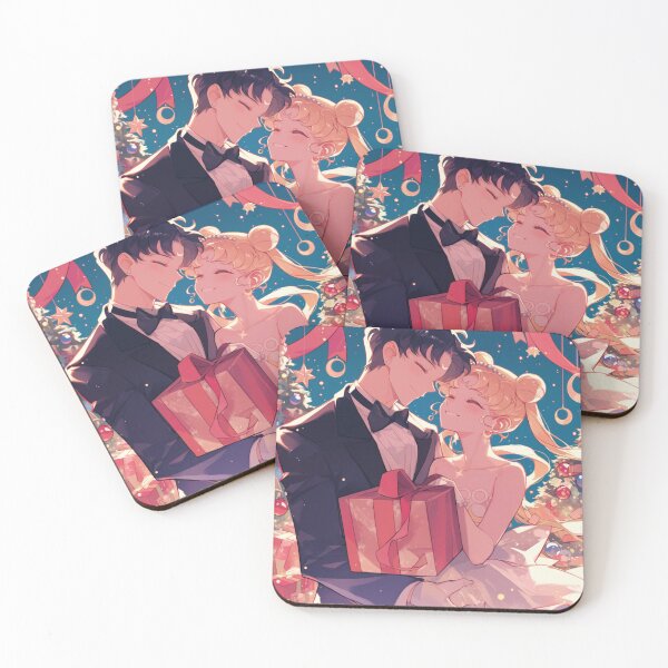 Item preview, Usagi and Mamoru Christmas designed and sold by Solace Sparkles.