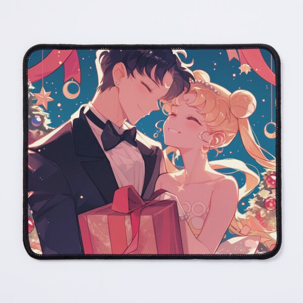 Item preview, Usagi and Mamoru Christmas designed and sold by Solace Sparkles.