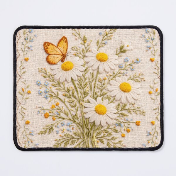 Item preview, Peaceful Chamomile Scandinavian Pattern designed and sold by scicilysimonee.