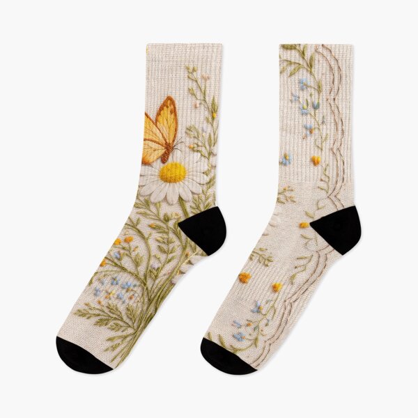 Item preview, Peaceful Chamomile Scandinavian Pattern designed and sold by scicilysimonee.