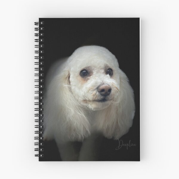 Item preview, Poodle Bichon Mix Portrait -  designed and sold by DeeplineArt.