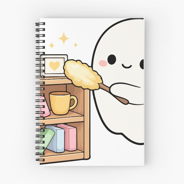 Item preview, Ghost Dusting a Shelf designed and sold by OniumEth.