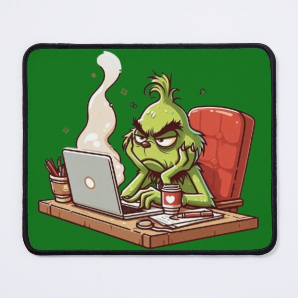 Item preview, The Grinch's boring job designed and sold by Fazube.