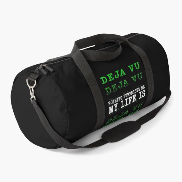 Item preview, Nothing Surprises Me My Live is Deja Vu - Deja Vu Glitch Cyberpunk Quote designed and sold by XIOMOS.