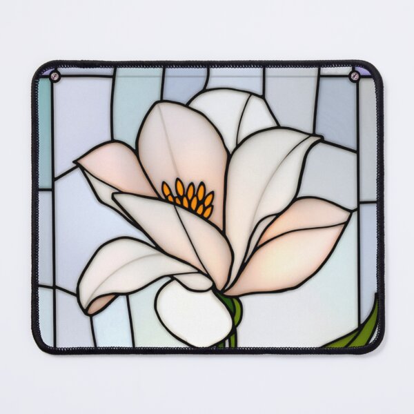 Item preview, Soft Floral Stained Glass designed and sold by Sachie's Studio.