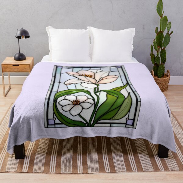 Item preview, Soft Floral Stained Glass designed and sold by Sachie's Studio.