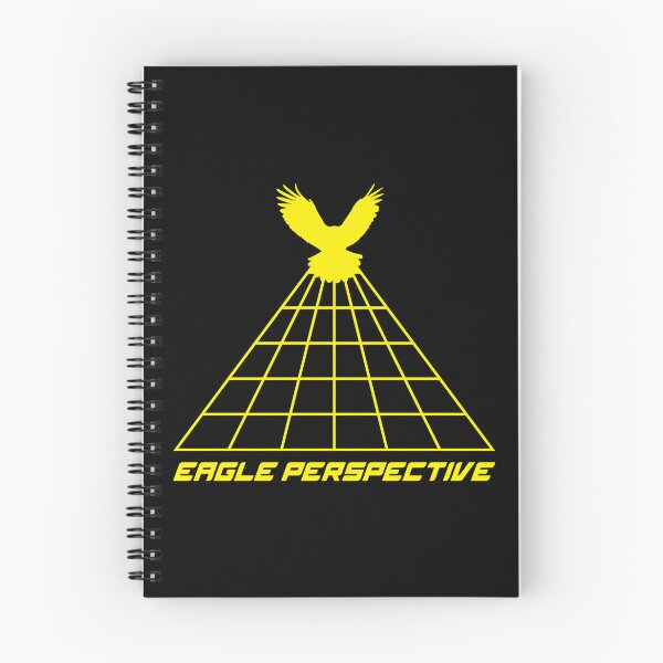 Item preview, Eagle Perspective - Soaring Eagle Rise Above Freedom Inspirational Quote Geometric Art designed and sold by XIOMOS.