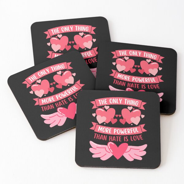 Item preview, The Only Thing More Powerful Than Hate is Love designed and sold by Grace-Cop.