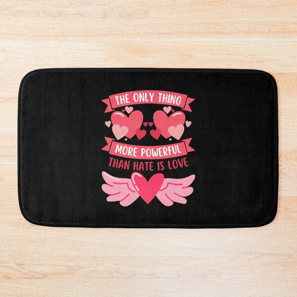 Item preview, The Only Thing More Powerful Than Hate is Love designed and sold by Grace-Cop.