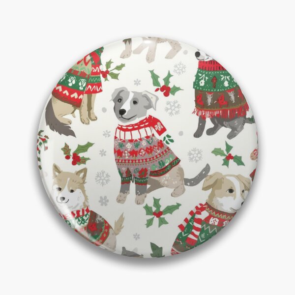 Item preview, Pattern Christmas Dogs designed and sold by JosueShop101.
