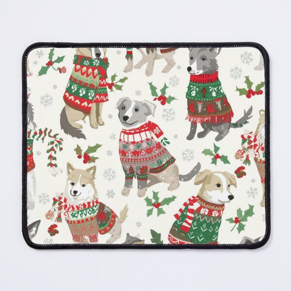 Item preview, Pattern Christmas Dogs designed and sold by JosueShop101.