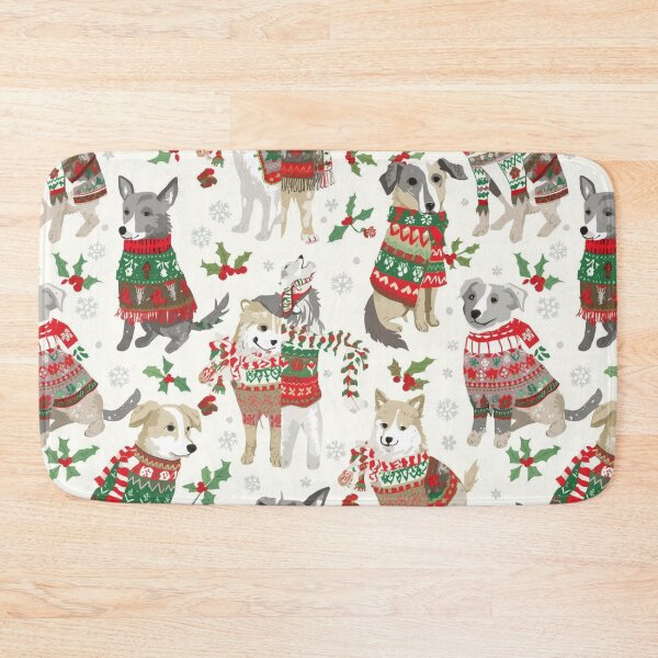 Item preview, Pattern Christmas Dogs designed and sold by JosueShop101.