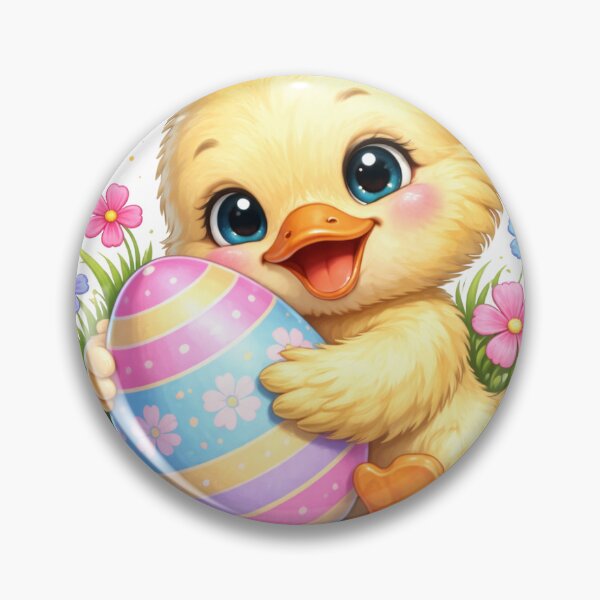 Item preview, Easter chick with eggs designed and sold by Stephallie's Creations.