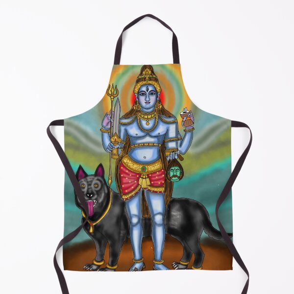 Item preview, Lord Bhairava Design – Fierce Hindu Deity Spiritual Artwork designed and sold by Harshit_Digital_Arts.