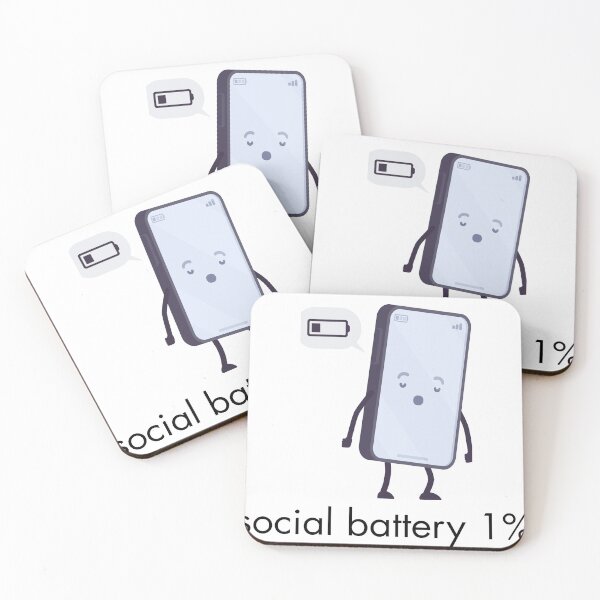 Item preview, Low Battery: Please Do Not Interact designed and sold by Cruzcuts.