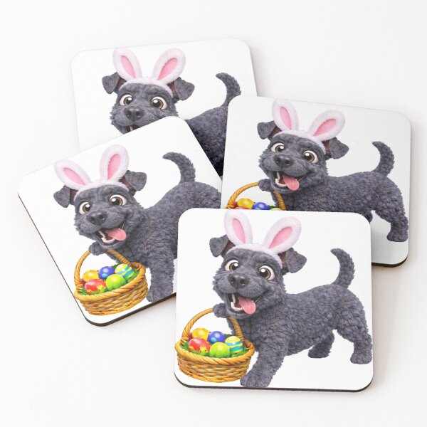 Item preview, Easter Kerry Blue Terrier designed and sold by Sillytoe.