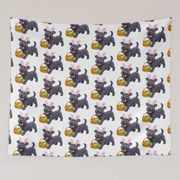 Item preview, Easter Kerry Blue Terrier designed and sold by Sillytoe.