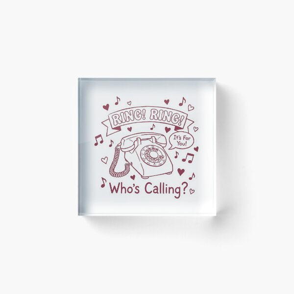 Item preview, Ring! Ring! Who's calling? designed and sold by ArtzyFlow.