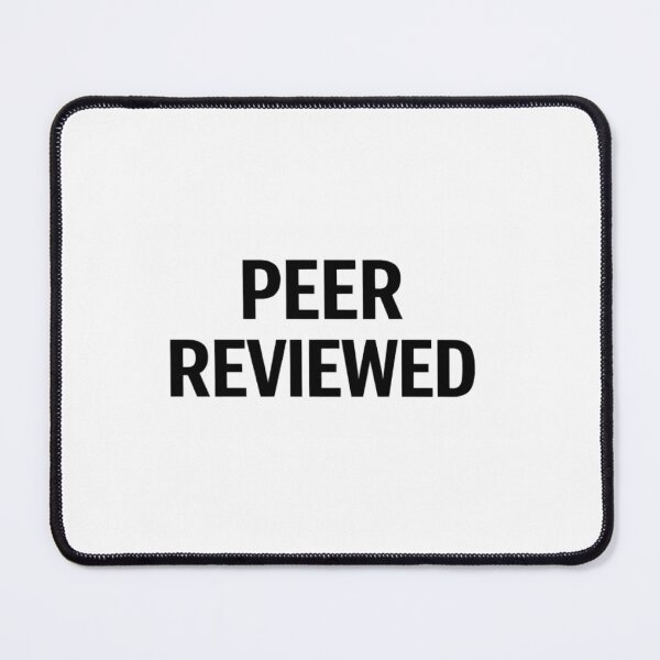 Item preview, Peer Reviewed designed and sold by wakethemorning.