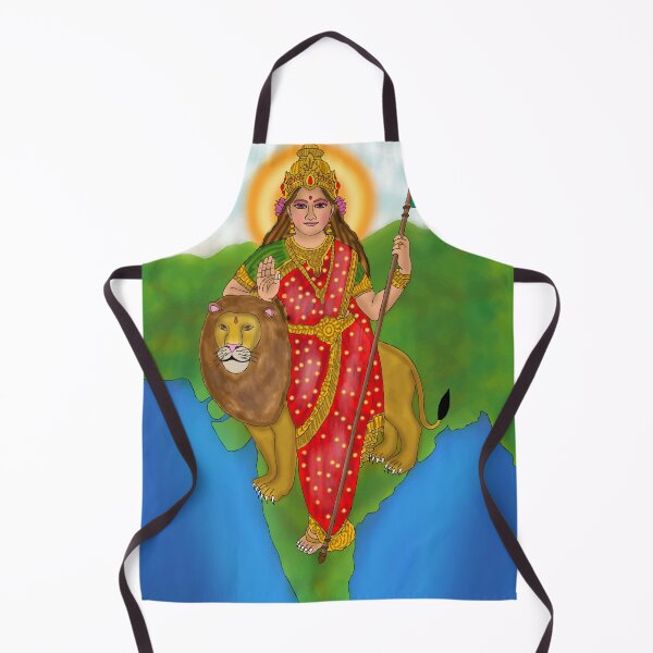 Item preview, Bharat Mata Artistic Drawing – Indian Cultural Goddess Illustration designed and sold by Harshit_Digital_Arts.